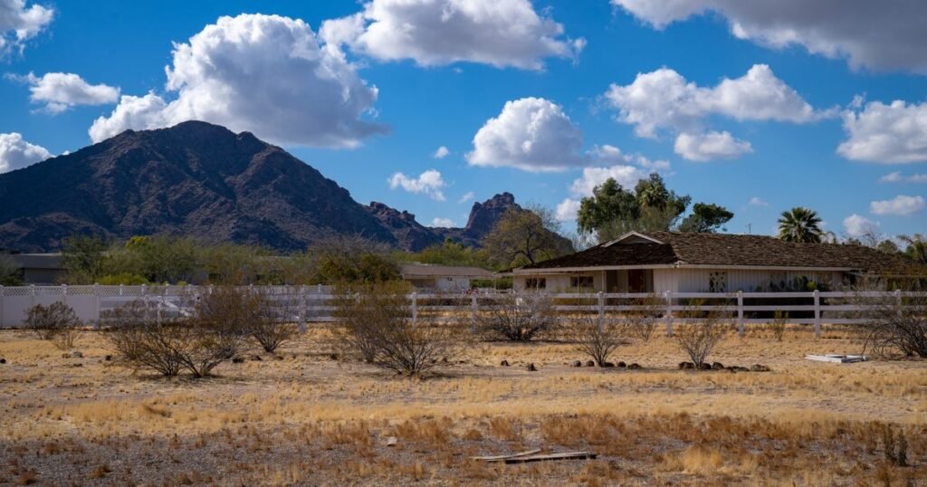 How long to sell house El Paso – desert ranch property with mountains under a blue sky